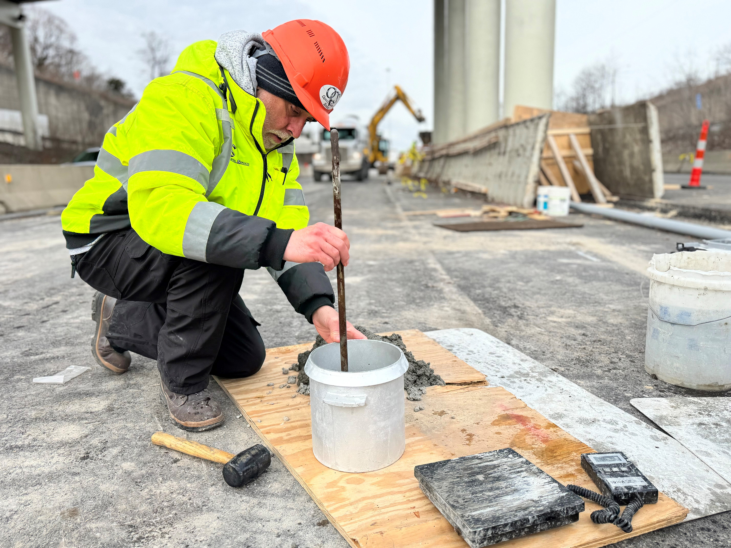 On-site Materials Testing – Quality Control Services